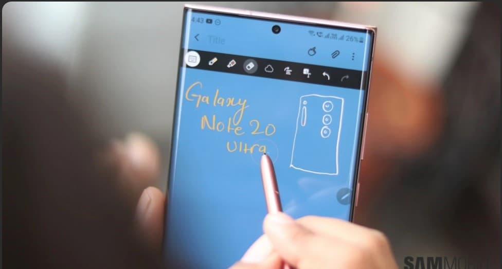 آخرین آپدیت Galaxy Note 20 Ultra منتشر شد - چیکاو