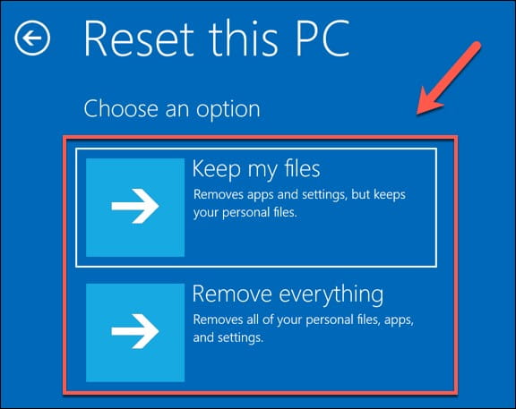 بازگرداندن تنظیمات ویندوز 10 - چیکاو