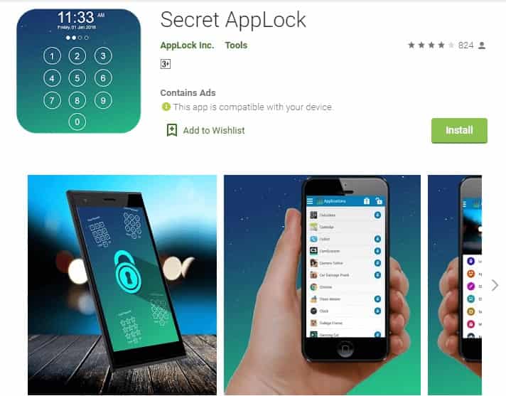 Secret Applock - چیکاو