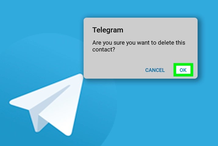 نحوه حذف مخاطبین تلگرام در اندروید و آیفون - چیکاو