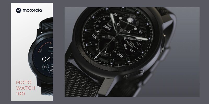 موتورولا ساعت هوشمند موتو واچ ۱۰۰ را با طراحی ممتاز عرضه خواهد کرد - چیکاو