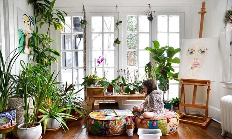  ایجاد فضای سبز در خانه - چیکاو