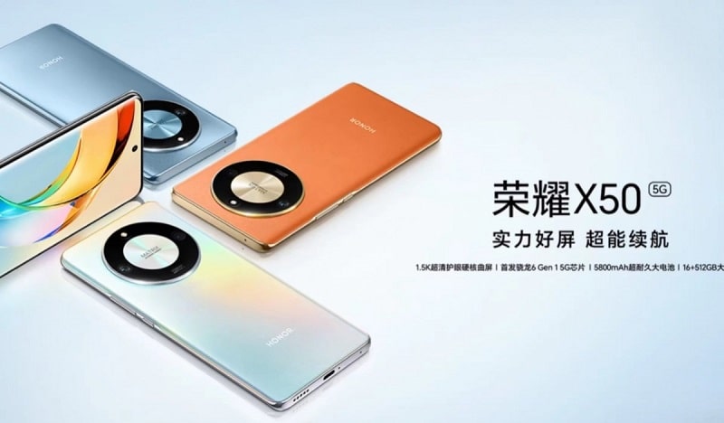 Honor X50 با چیپست Snapdragon 6 Gen 1 عرضه می شود - چیکاو