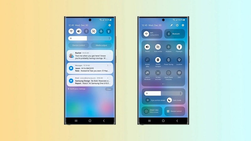 تمام ویژگی ها و تغییرات Samsung One UI 6.0 beta! - چیکاو