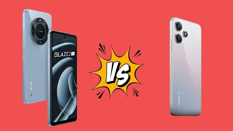 گوشی Lava Blaze 2 5G راه اندازی شد؛ مقایسه لاوا بلیز 2 با ردمی 12 - چیکاو