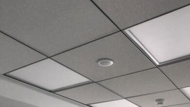 اجرا و نصب سقف کاذب با انواع پنل گچی