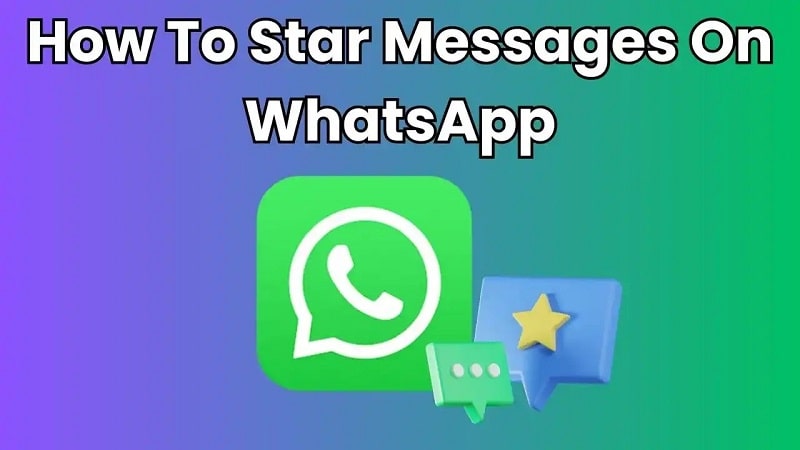 پیام‌های ستاره‌دار در واتساپ، چگونه پیام‌های مهم را نشانک‌گذاری کنیم؟ - چیکاو