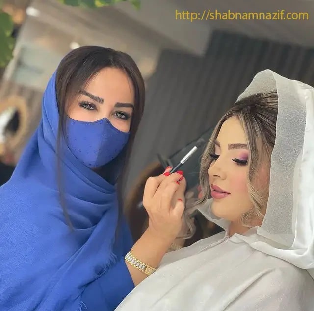 شبنم نظیف - بهترین آرایشگر عروس ایران