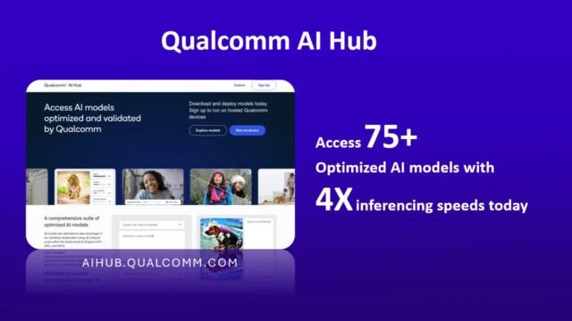 مدل‌های Qualcomm AI Hub 75 - چیکاو