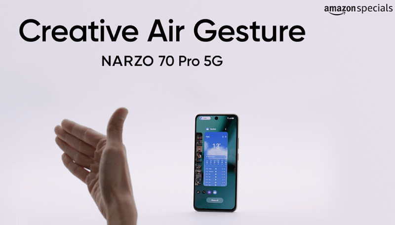 ریلمی Narzo 70 پرو 5G با ویژگی Air Gesture عرضه خواهد شد - چیکاو
