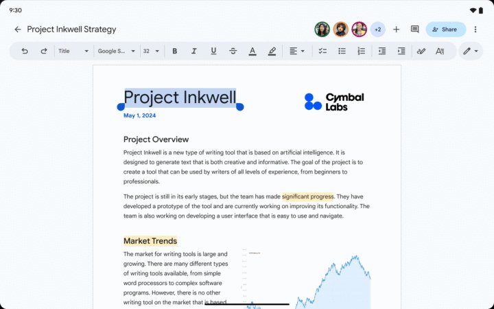 Google Docs، Google Slides، Google Sheets قالب‌بندی نوار کناری - چیکاو