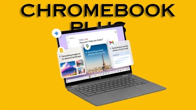 گوگل ویژگی های جدید هوش مصنوعی داخلی را به Chromebook Plus اضافه می کند - چیکاو