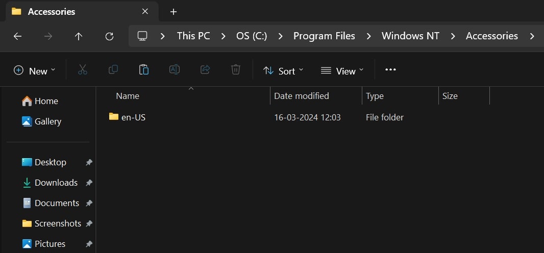 فایل های wordpad در ویندوز 11 24h2 وجود ندارد - چیکاو