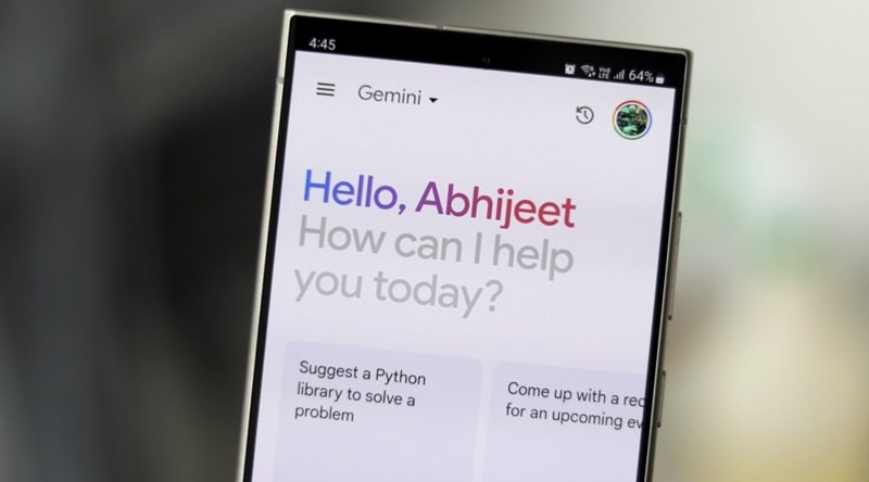 Google Gemini اکنون می‌تواند بدون کمک Assistant کارهای بیشتری انجام دهد - چیکاو