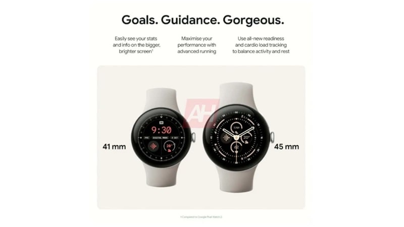 تصاویر تبلیغاتی Google Pixel Watch 3 لو رفت و جزئیات بیشتری را منتشر کرد - چیکاو