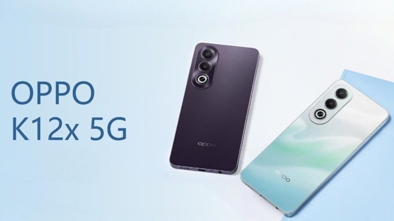 گوشی Oppo K12x 5G با باتری 5100 میلی آمپر ساعتی معرفی شد - چیکاو