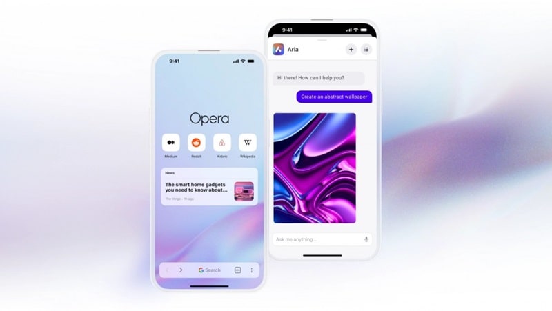 مرورگر اپرا برای iOS به هوش مصنوعی تبدیل می شود - چیکاو