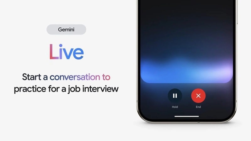 Gemini Live اکنون برای همه کاربران اندروید رایگان است - چیکاو