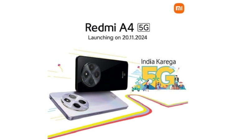 تاریخ عرضه Redmi A4 5G در هند تأیید شد - چیکاو