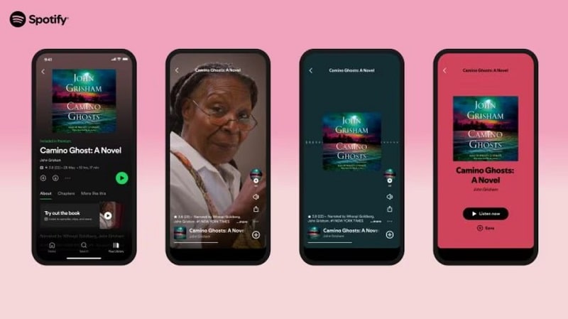 نوآوری‌های جدید Spotify در حوزه کتاب‌های صوتی! - چیکاو