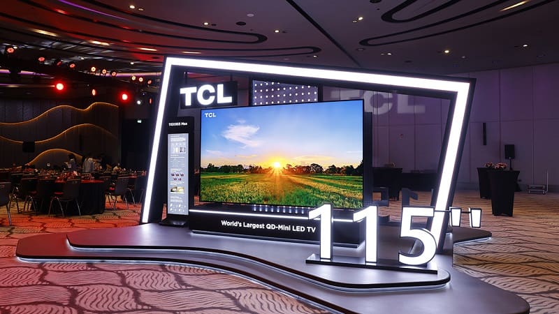 TCL بزرگترین تلویزیون QD Mini LED جهان را رونمایی کرد: بررسی ویژگی‌ها! - چیکاو