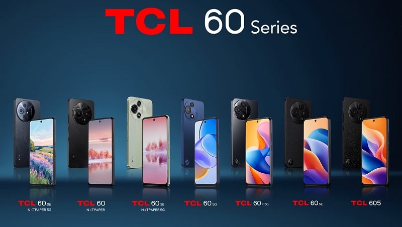 TCL از دو گوشی جدید سری 60 با نمایشگرهای نوآورانه رونمایی کرد - چیکاو