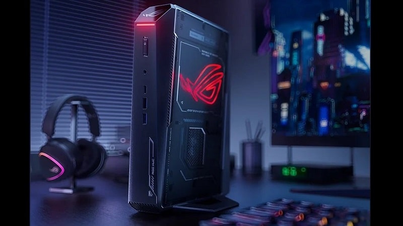 مینی‌کامپیوتر ایسوس ROG NUC 2025 معرفی شد؛ قدرت پردازشی بالا در ابعادی کوچک با پردازنده Intel! - چیکاو