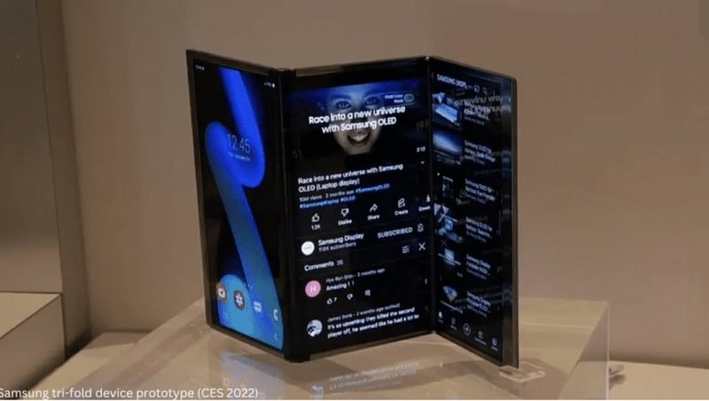 Galaxy Tri-Fold؛ اولین گوشی سامسونگ با باتری سیلیکون-کربن در راه است! - چیکاو