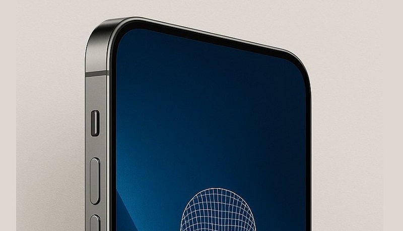 طراحی آیفون 18 پرو و پرومکس با دوربین زیر نمایشگر و Face ID مخفی‌شده - چیکاو