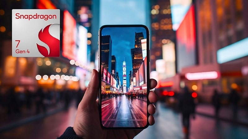 کوالکام از تراشه Snapdragon 7 Gen 4 با بهبودهای چشمگیر عملکرد رونمایی کرد - چیکاو