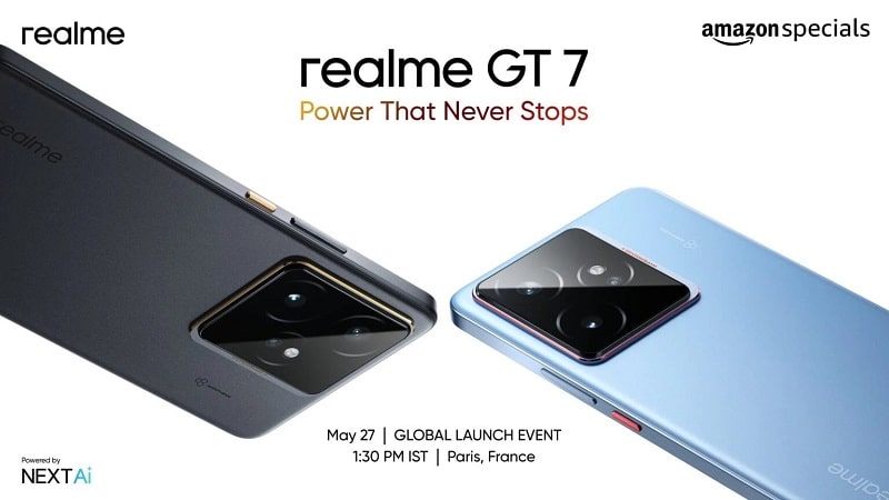 رونمایی جهانی سری Realme GT 7 در تاریخ ۲۷ مه در پاریس! - چیکاو