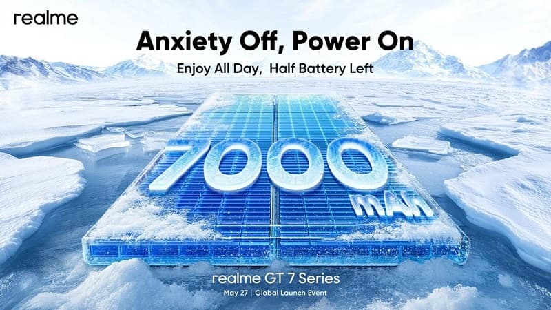 سری Realme GT 7 با باتری ۷۰۰۰ میلی‌آمپر ساعتی و شارژ سریع ۱۲۰ واتی معرفی می‌شود - چیکاو