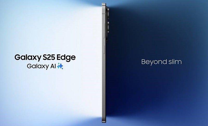گوشی فوق باریک Galaxy S25 Edge با بدنه تیتانیومی و چیپست Snapdragon 8 Elite رسماً معرفی شد - چیکاو