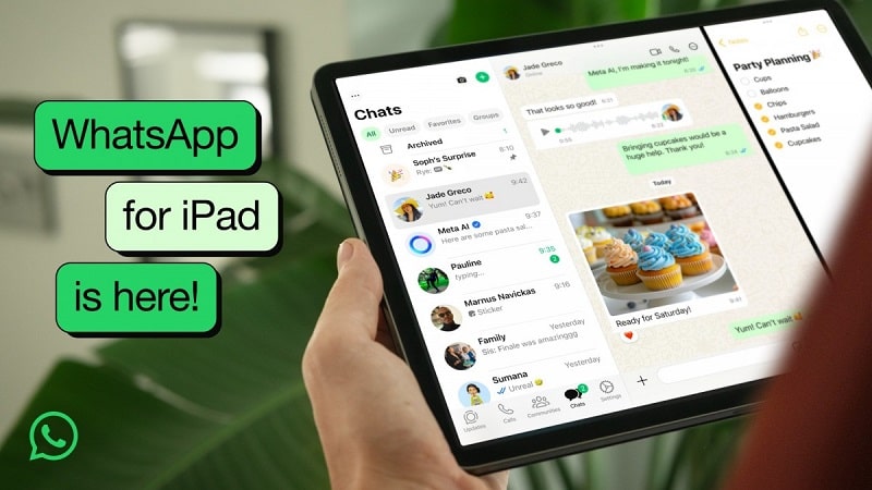 واتساپ بالاخره اپلیکیشن اختصاصی برای آیپد را عرضه کرد - چیکاو