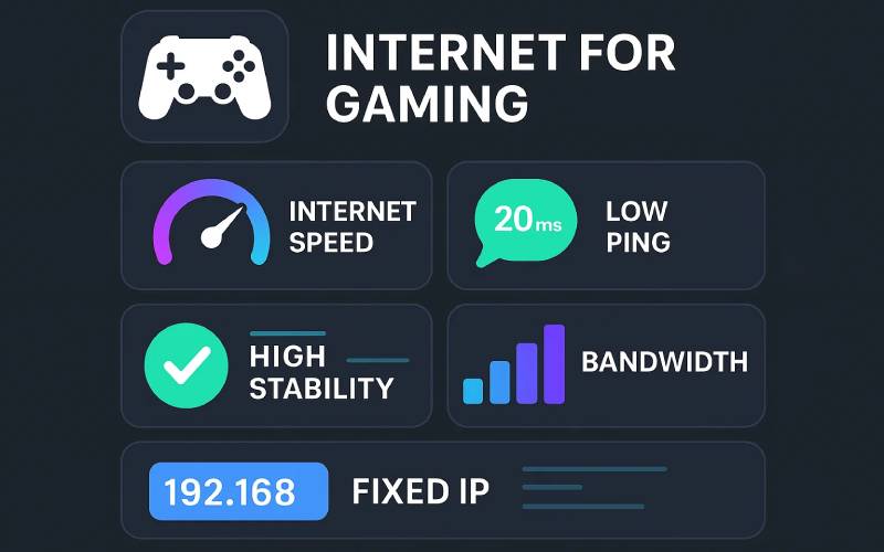 بهترین اینترنت برای گیمینگ