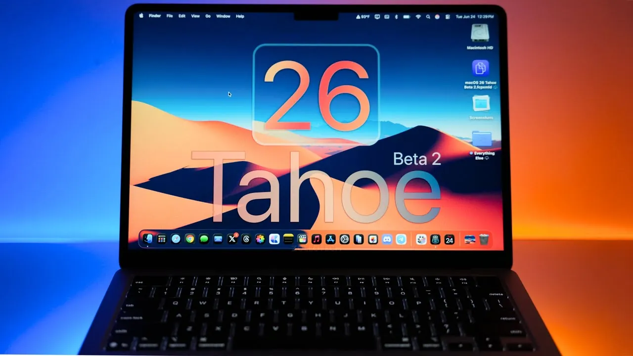 بررسی macOS Tahoe 26 Beta 2 جدیدترین قابلیت ها! - چیکاو