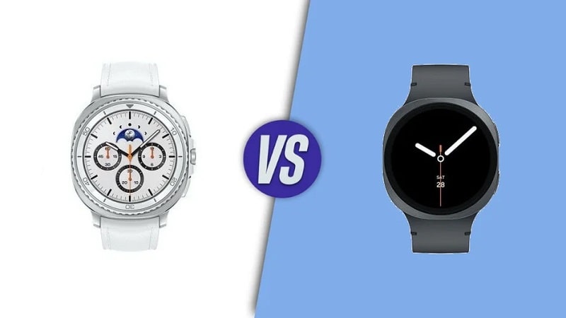مقایسه Galaxy Watch 8 Classic با Galaxy Watch 8: بازگشت نسخه کلاسیک، اما چرا؟ - چیکاو