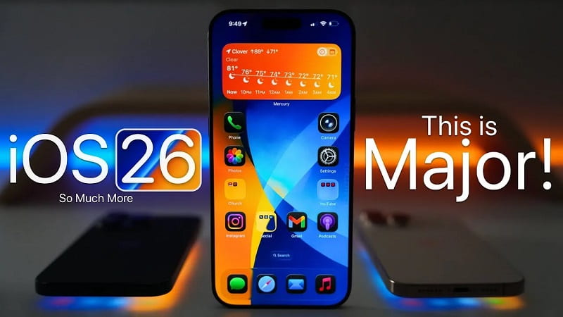 iOS 26: به‌روزرسانی دگرگون‌کننده‌ی آیفون از سوی اپل! - چیکاو