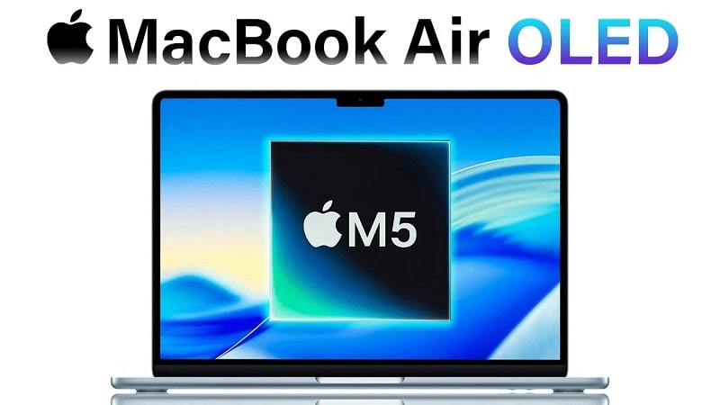 برنامه‌ واقعی اپل برای مک‌بوک ایر M5 چیست؟ - چیکاو