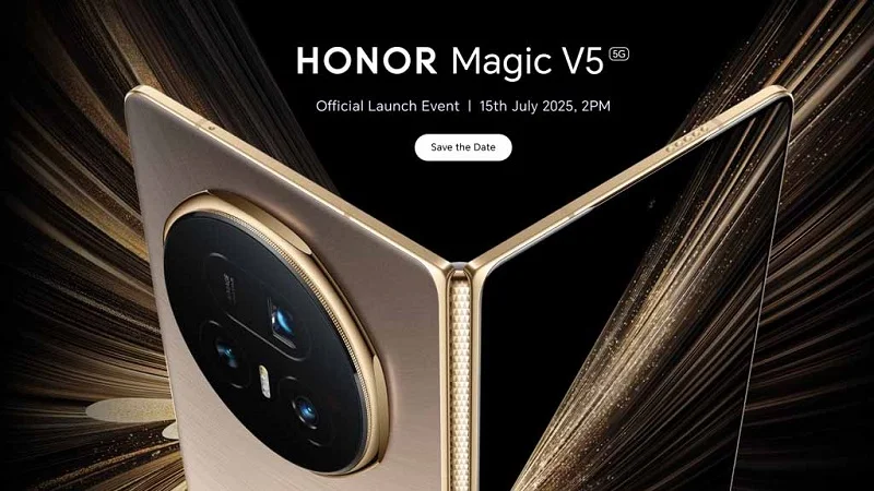 آنر Magic V5؛ باریک‌ترین گوشی تاشوی پرچم‌دار جهان، شهریور ماه معرفی می‌شود - چیکاو