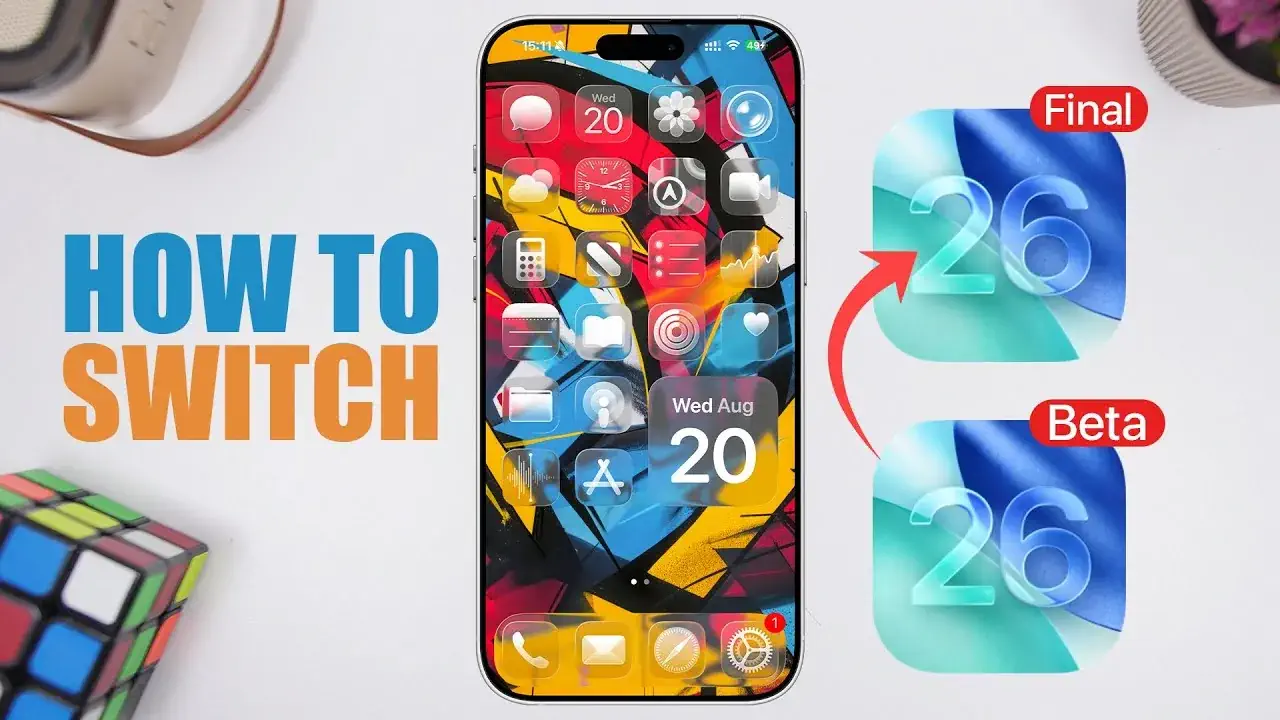 چگونه آیفون خود را از iOS 26 بتا به نسخه نهایی ارتقا دهیم؟ - چیکاو