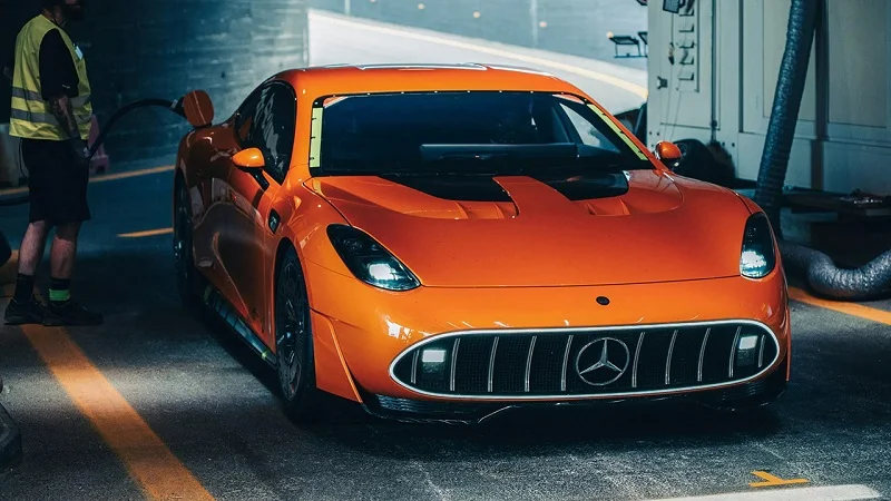 مرسدس-ای‌ام‌جی GT XX بیست و پنج رکورد استقامت خودروهای برقی را شکست! - چیکاو