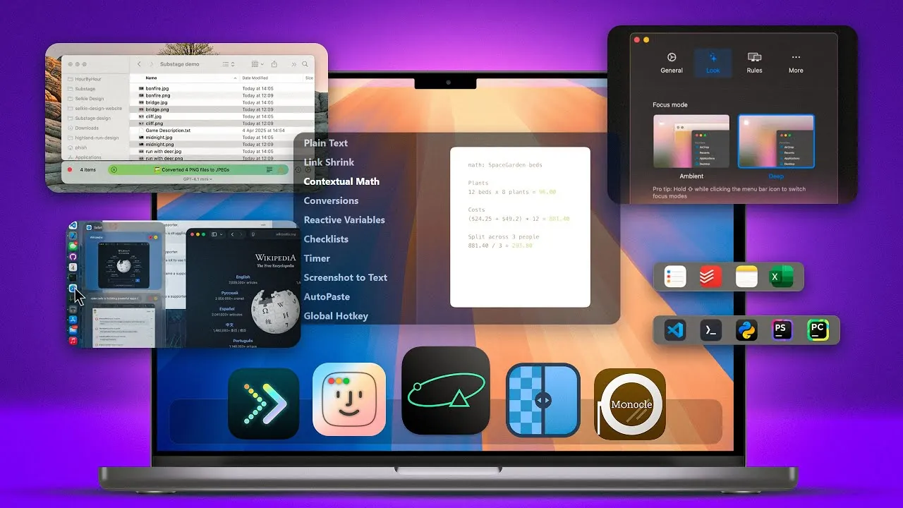 معرفی 11 اپلیکیشن مک برای افزایش بهره‌وری شما - چیکاو