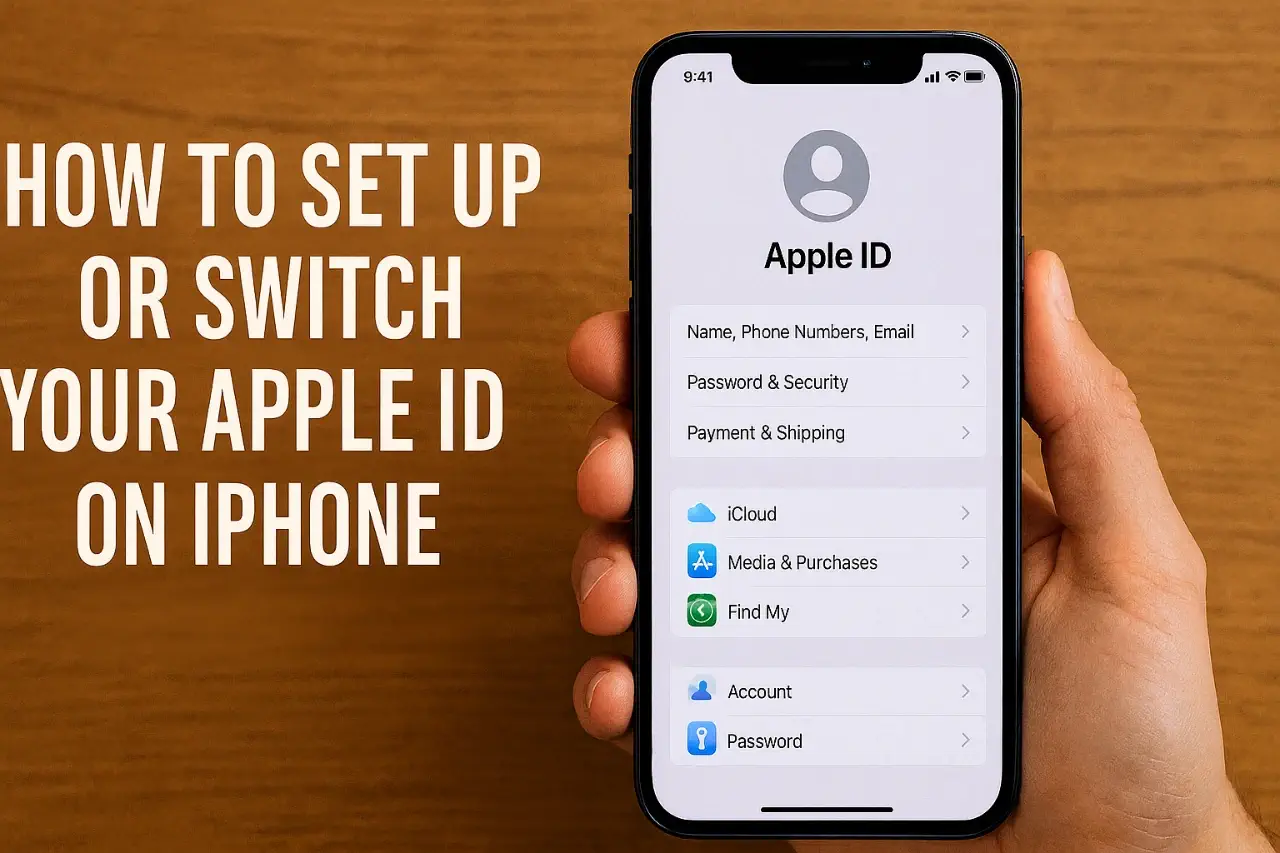 آموزش تنظیم یا تغییر Apple ID در گوشی‌های آیفون - چیکاو