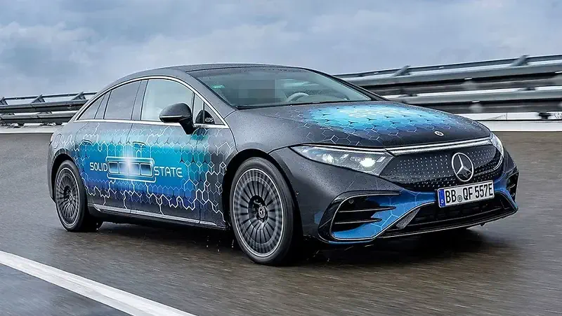 مرسدس EQS با باتری حالتجامد رکورد 1,205 کیلومتر برد را شکست - چیکاو