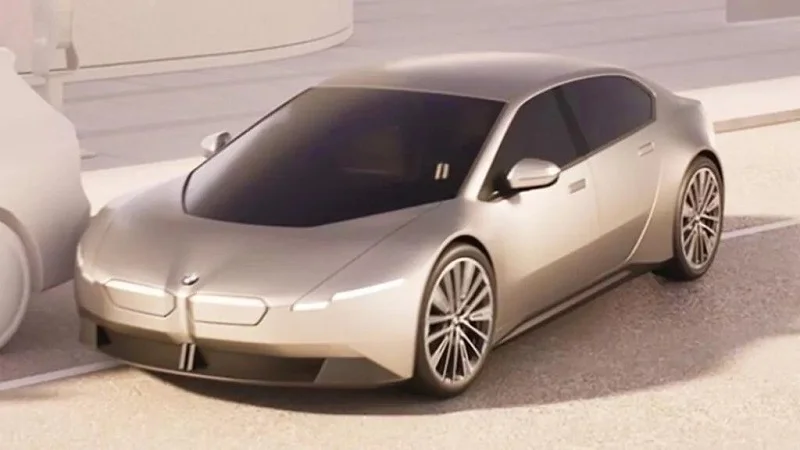 پیش‌نمایش «تصادفی» یک سدان برقی شیک و معرفی‌نشده در وب‌سایت BMW - چیکاو