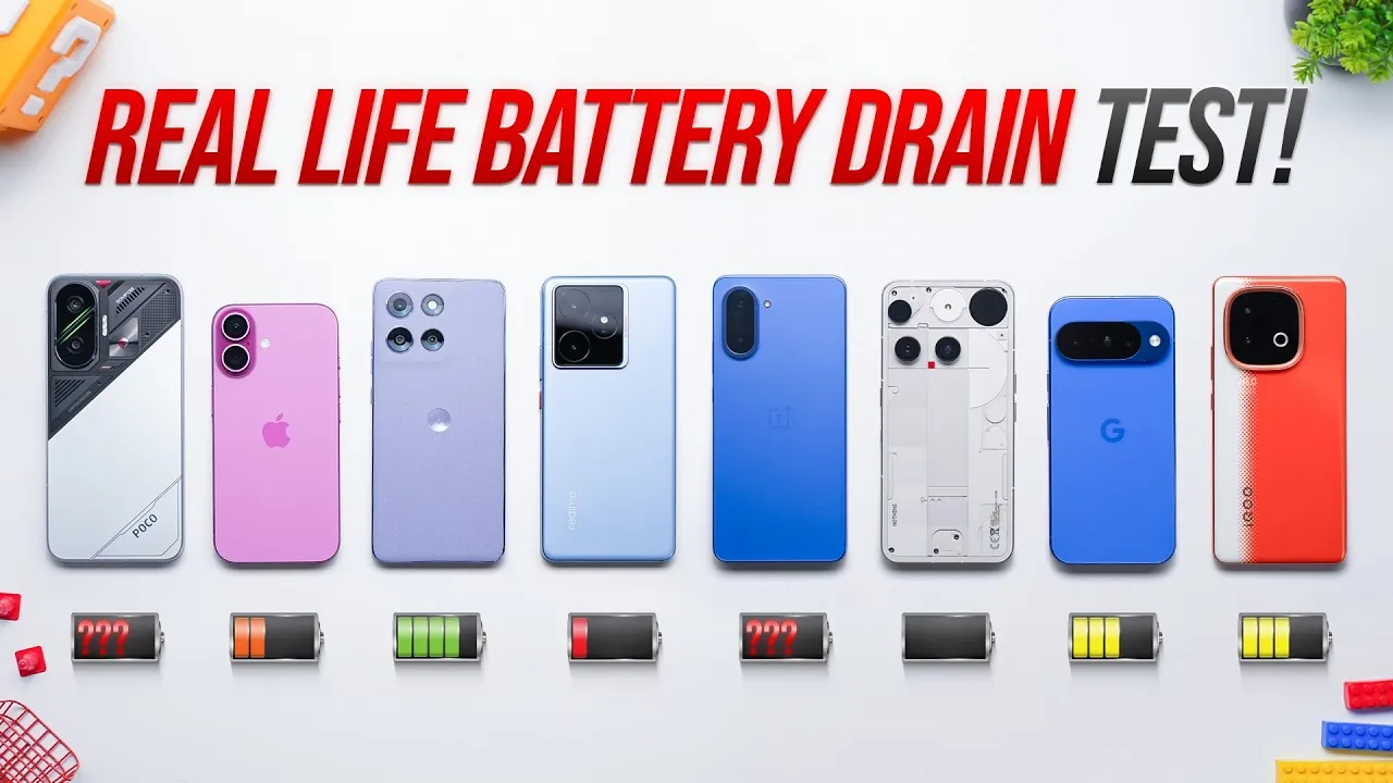 پادشاه باتری اندروید 2025 معرفی شد! (تست نهایی مصرف باتری) - چیکاو