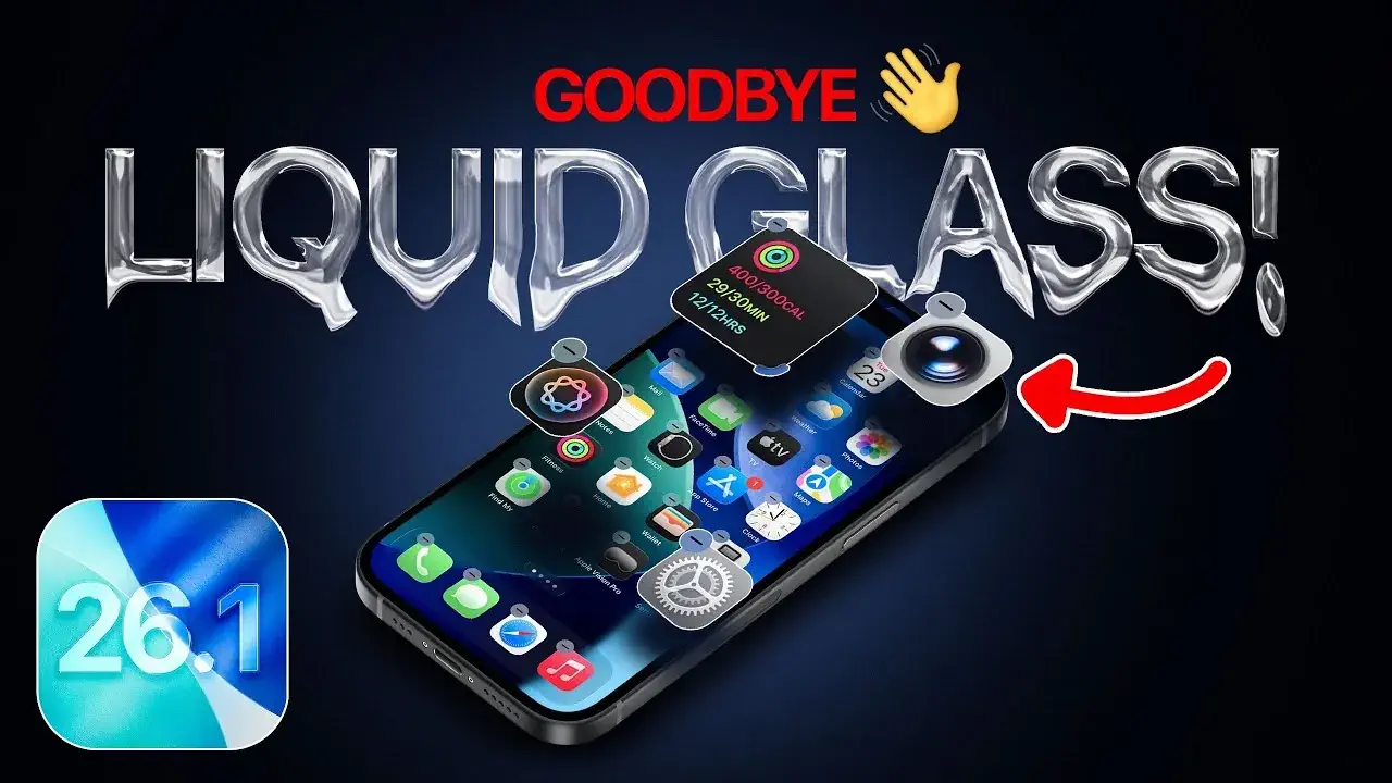 iOS 26.1 چه تغییری در «Liquid Glass» ایجاد می‌کند؟ - چیکاو