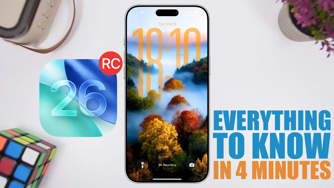 iOS 26 آماده انتشار شد: هر آنچه پیش از به‌روزرسانی باید بدانید! - چیکاو