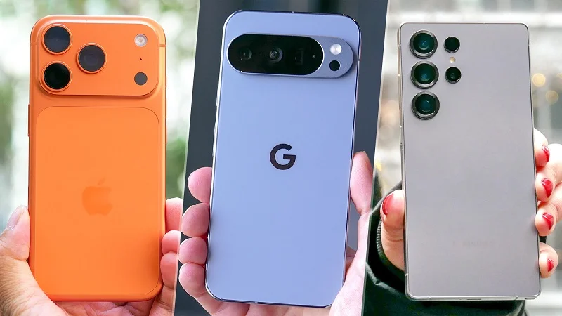 نبرد غول‌ها: مقایسه آیفون ۱۷ پرو مکس، گلکسی S25 اولترا و پیکسل ۱۰ پرو ایکس‌ال! - چیکاو